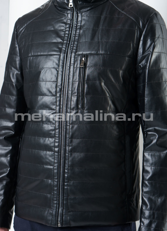 Куртка из эко кожи модель № KP-201 универмаг малина