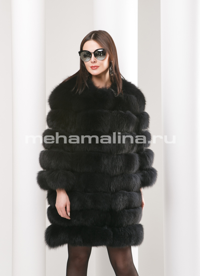 фото Шуба из песца модель № M-123