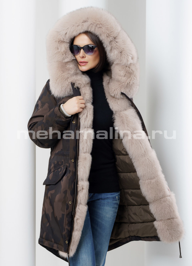 Парка женская Malina siberian wear модель № П-106 универмаг малина
