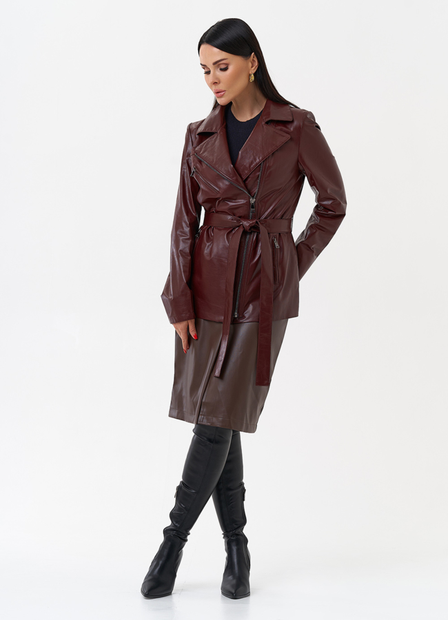 Куртка женская бордового цвета модель № 80219 универмаг малина Куртка женская бордового цвета модель № 80219 универмаг малина