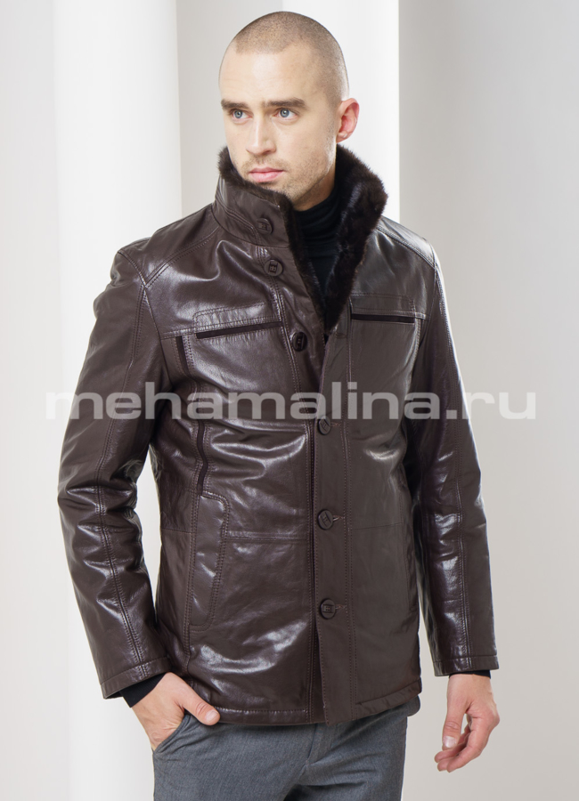 фото Дубленка мужская модель № DM-90