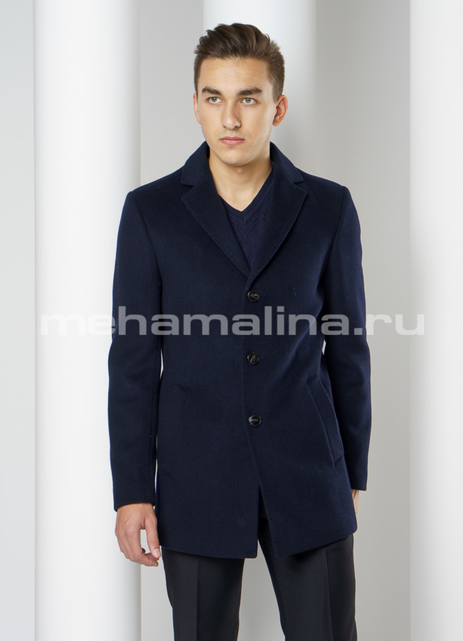 Мужское пальто Avalon модель № PM-10 меха малина