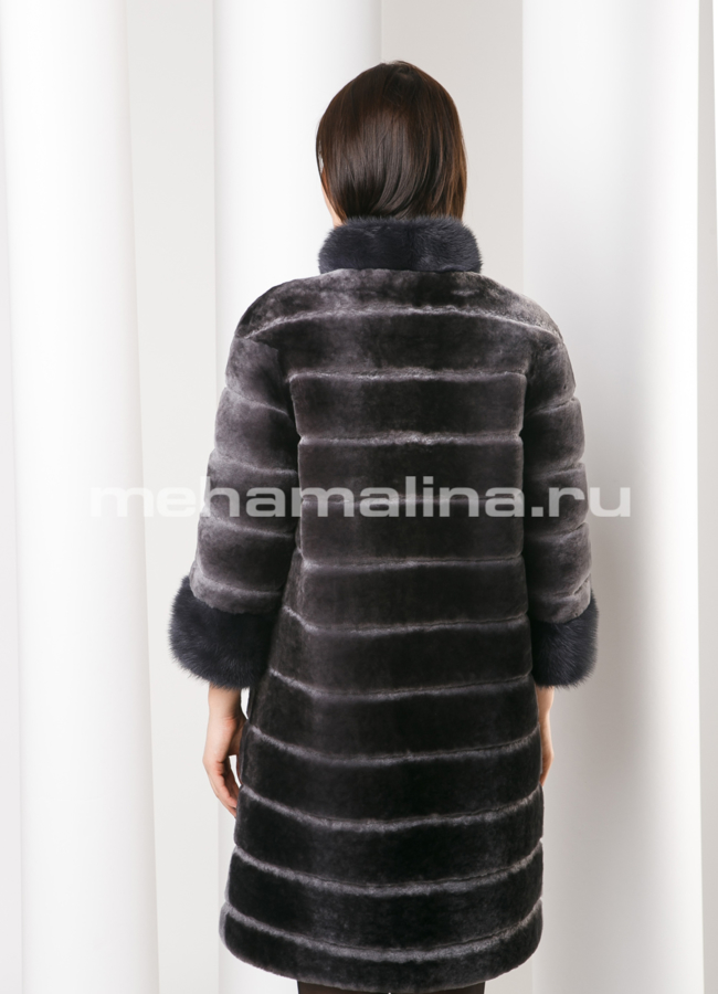 Шуба мутон модель № S-489 в кредит