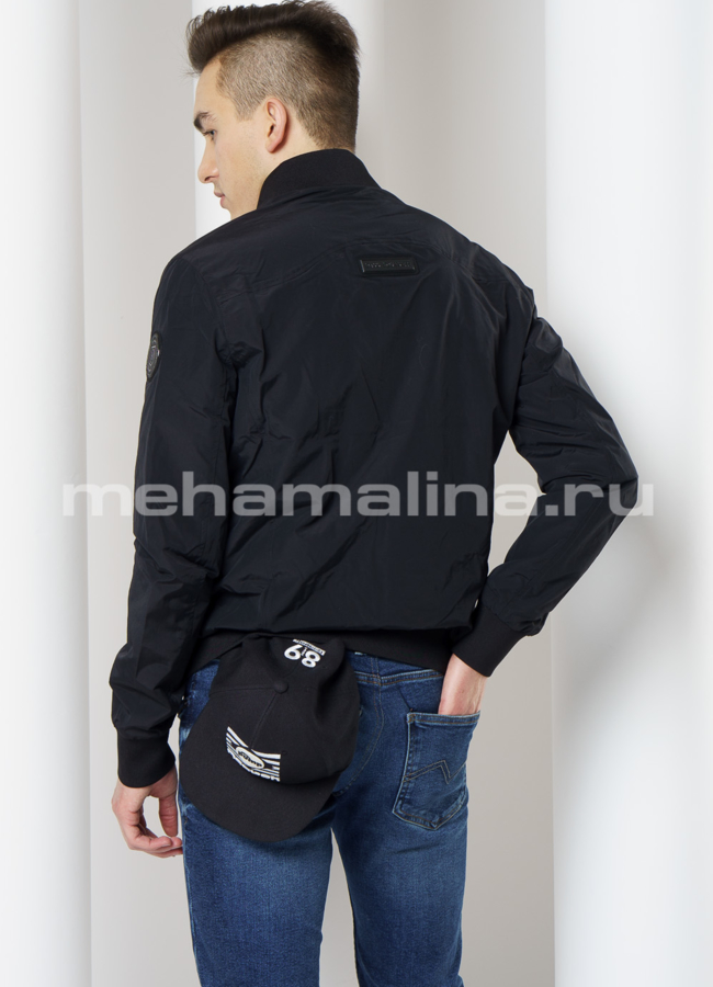 фото Куртка бомбер с накладными карманами модель № 5310