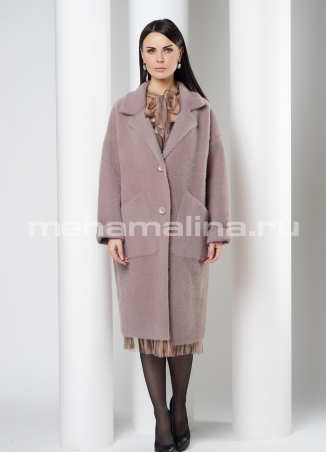 фото Пальто женское oversize модель № 9807