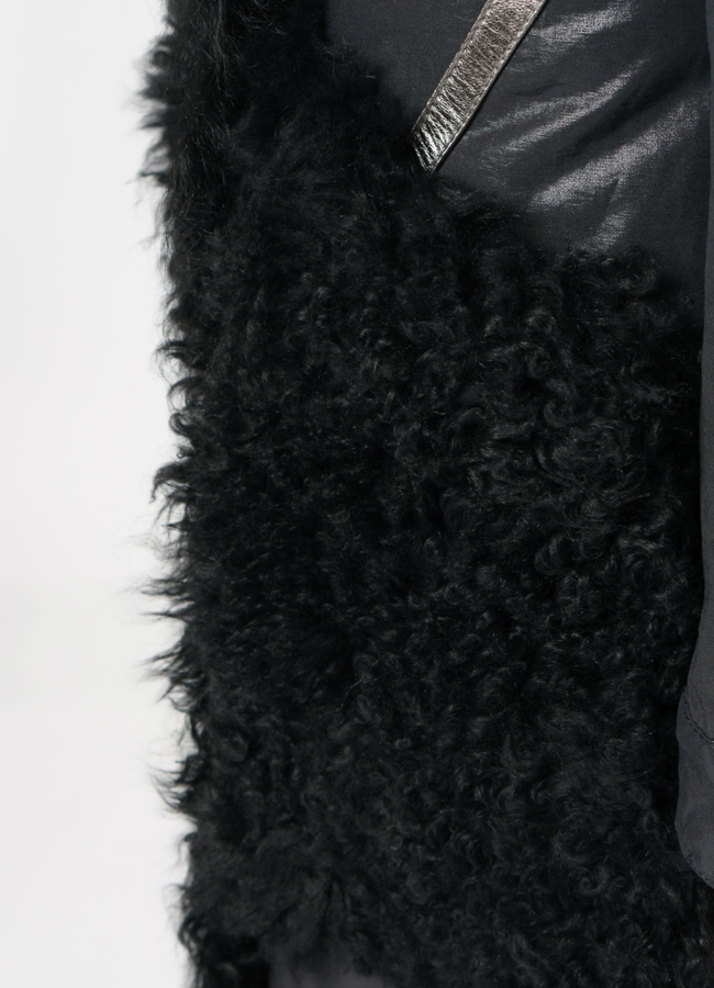 Пуховик двусторонний на пуговицах с английским воротником  модель № 237 универмаг малина