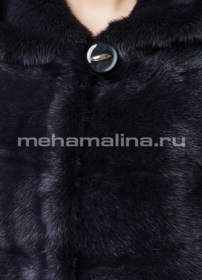 Шуба норка модель № S-564 универмаг малина
