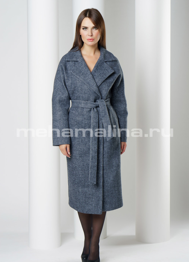 Демисезонное пальто модель № BP-176 универмаг малина