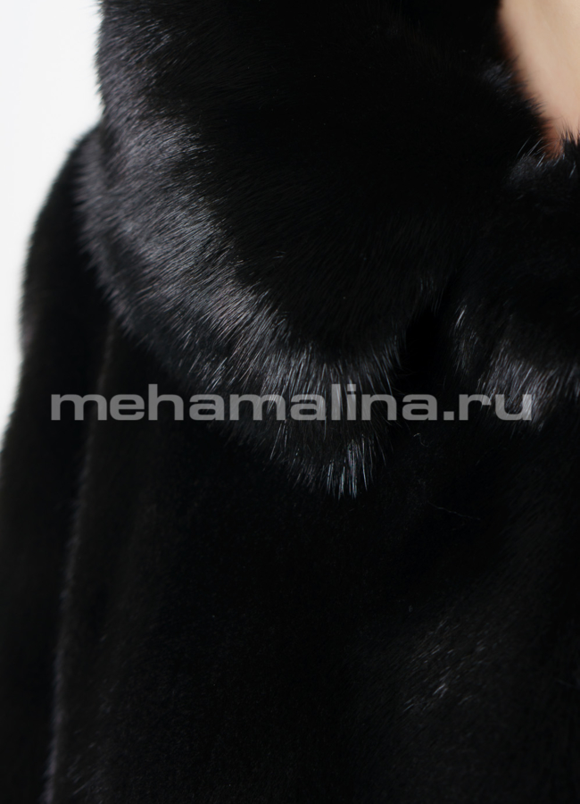 Норковая шуба модель № S-711 универмаг малина