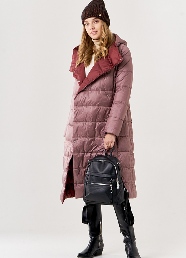 Сумка-рюкзак женская черного цвета модель № М-1 в рассрочку