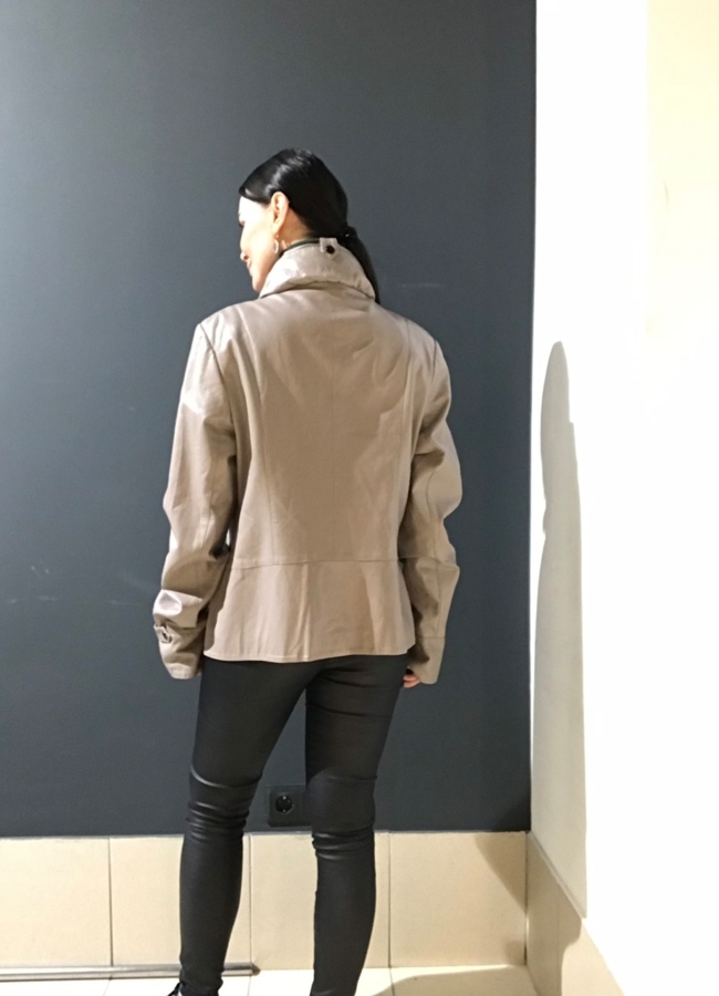 фото Куртка женская из эко кожи модель № 633