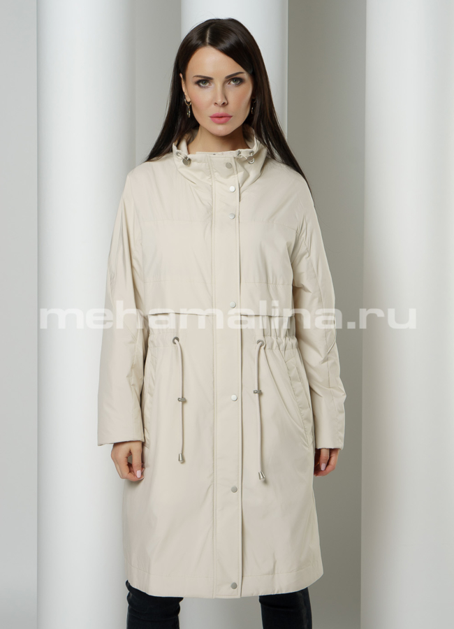 Парка на молнии с капюшоном с мехом модель № 991 в рассрочку