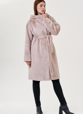 Пальто из искусственного меха