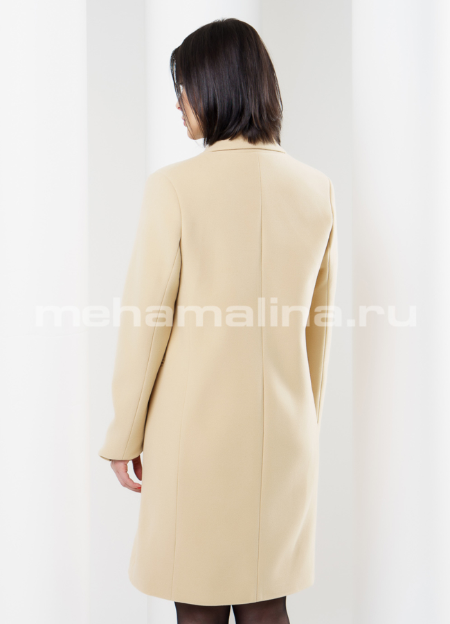Женское пальто, английский воротник модель № BP-34 в кредит