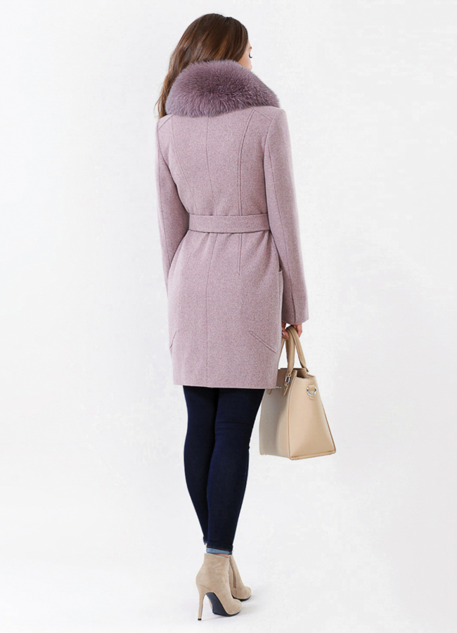 Утепленное пальто модель № BP-185 в кредит