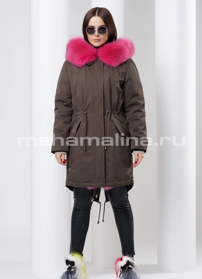Женская парка Malina siberian wear модель № П-101 в рассрочку