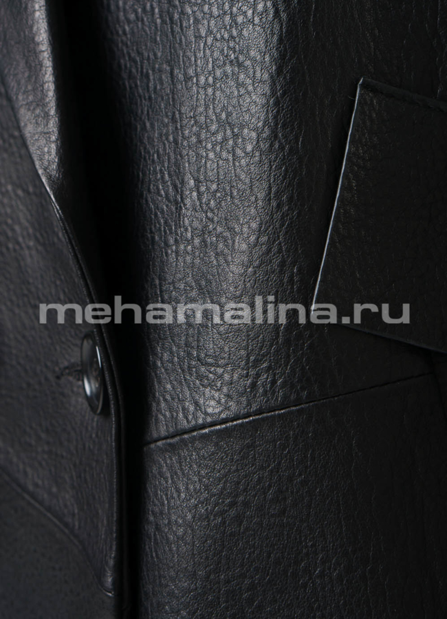 Плащ кожаный модель № K-433 универмаг малина