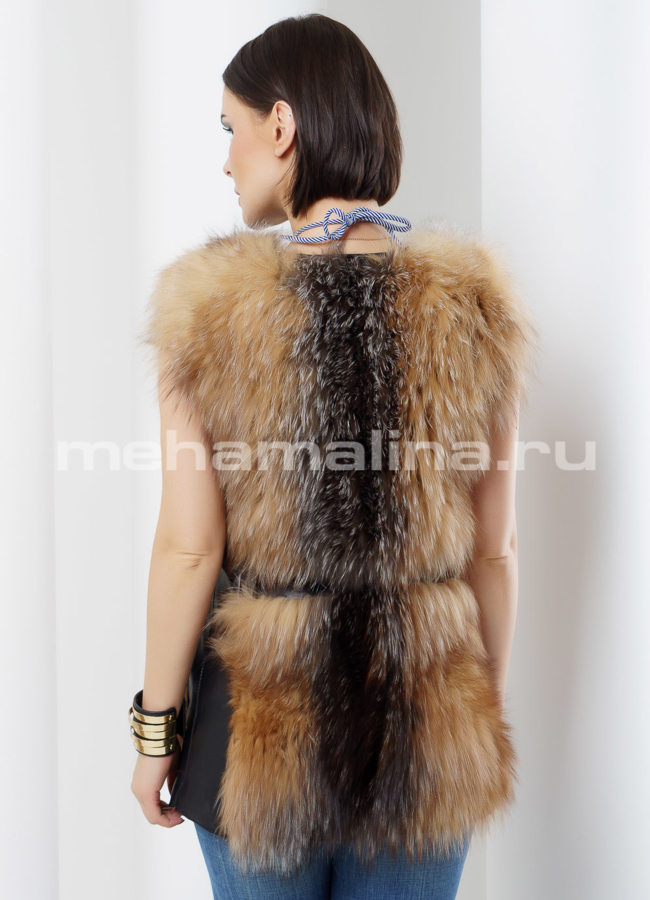 Жилетка, лиса модель № M-118 в кредит