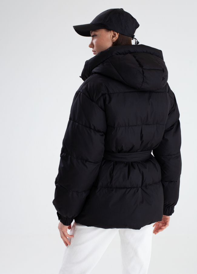 фото Короткий женский пуховик модель № 23343