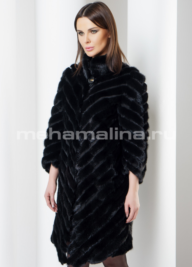 Жакет из норки модель № M-149 универмаг малина