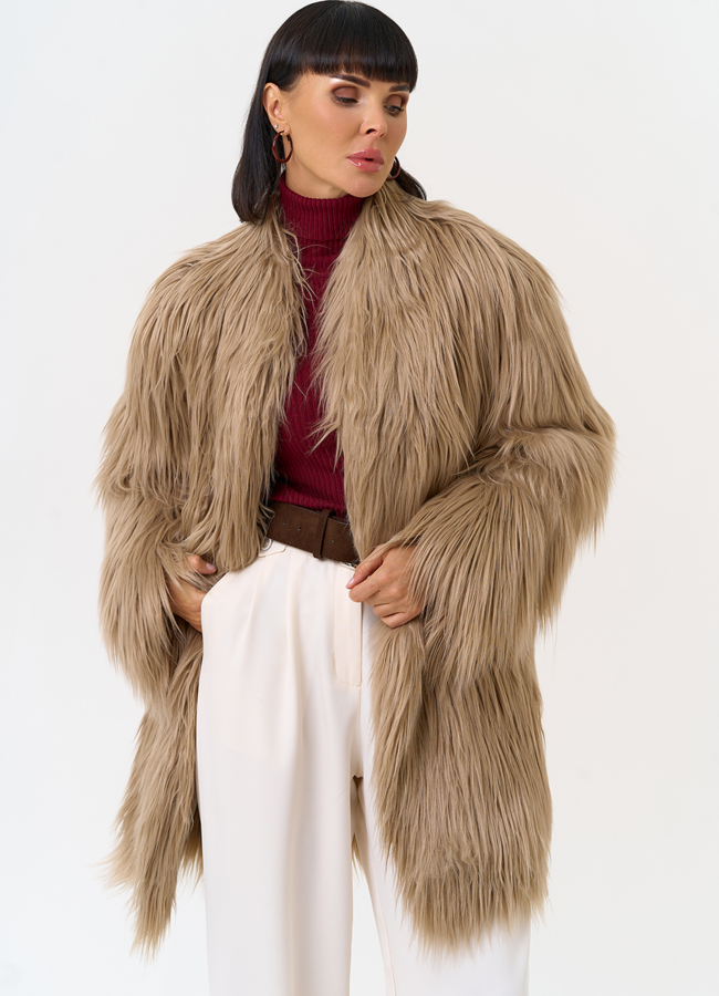 Женская шуба из эко меха с декоративным поясом модель № 31532 универмаг малина Женская шуба из эко меха с декоративным поясом модель № 31532 универмаг малина