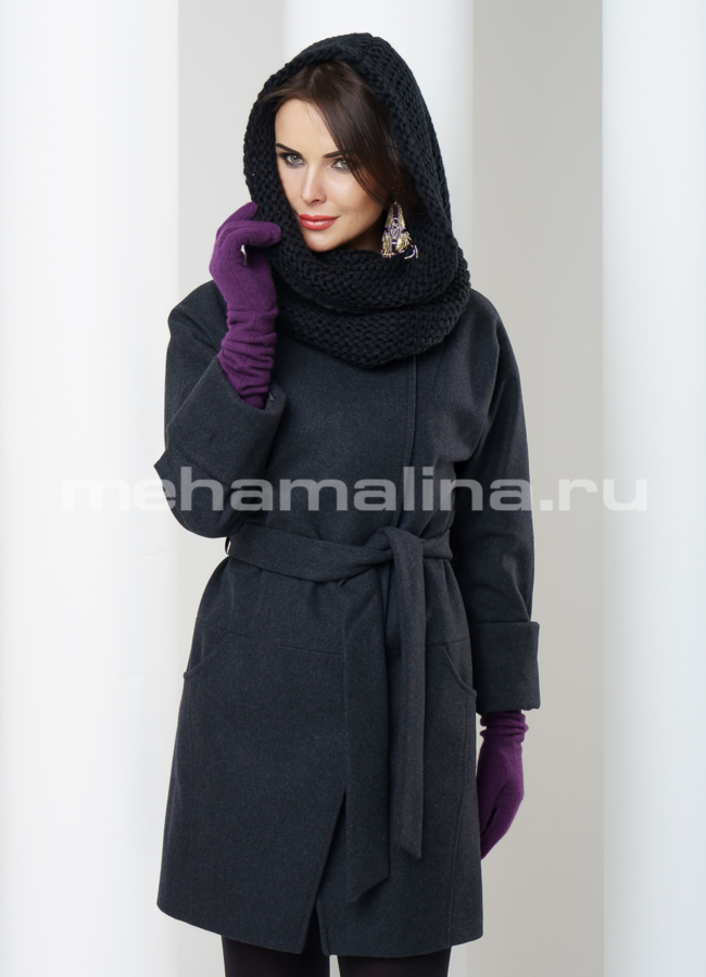 Пальто Avalon прямое  модель № 2136 универмаг малина