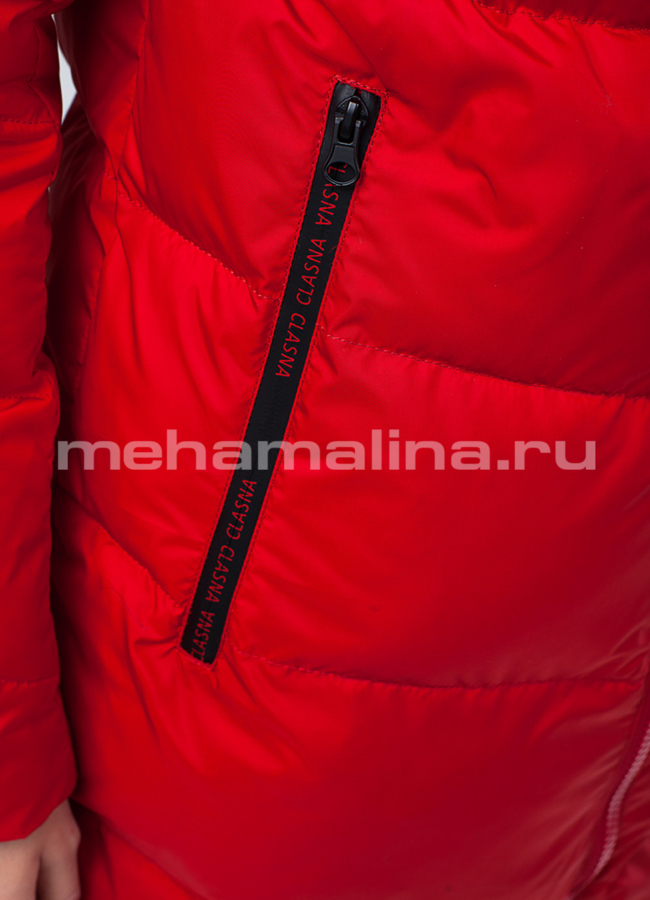 Пуховик с капюшоном модель № П-266 в рассрочку