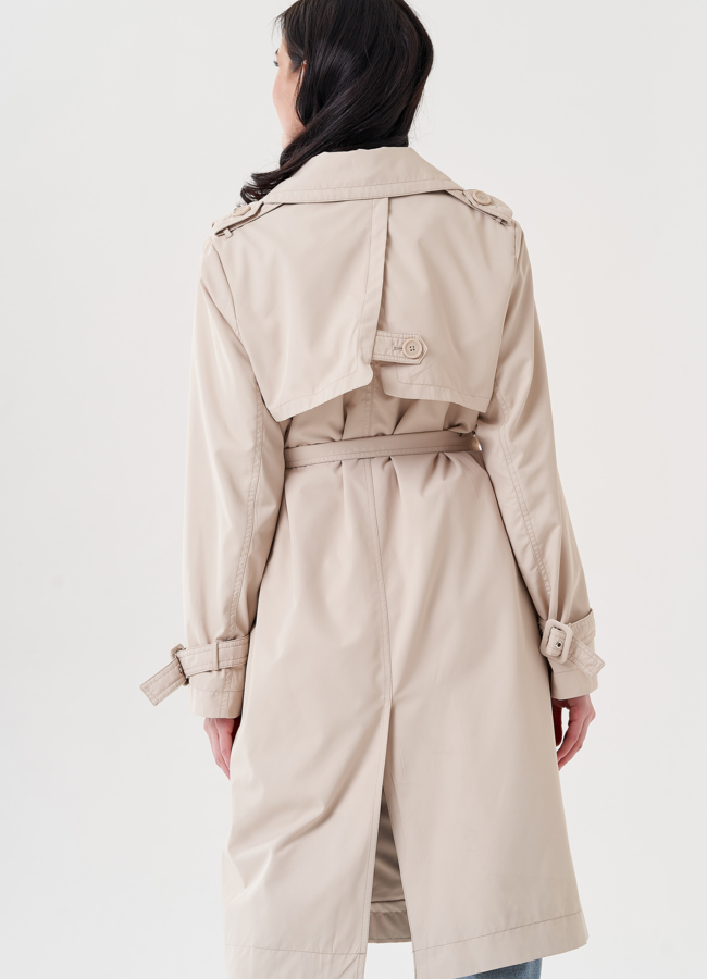 Плащ женский с английским воротником   модель № 24478 универмаг малина