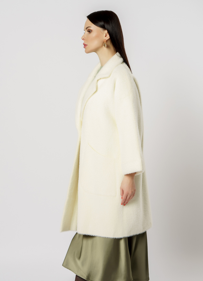 Белый кардиган модель № 20522 универмаг малина