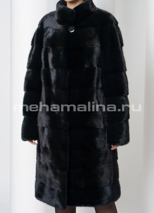 Норковая шуба модель № S-698 универмаг малина
