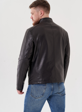 Мужская кожаная куртка 