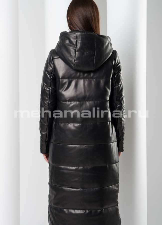 Кожаное пальто модель № 20124 в кредит Кожаное пальто модель № 20124 в кредит