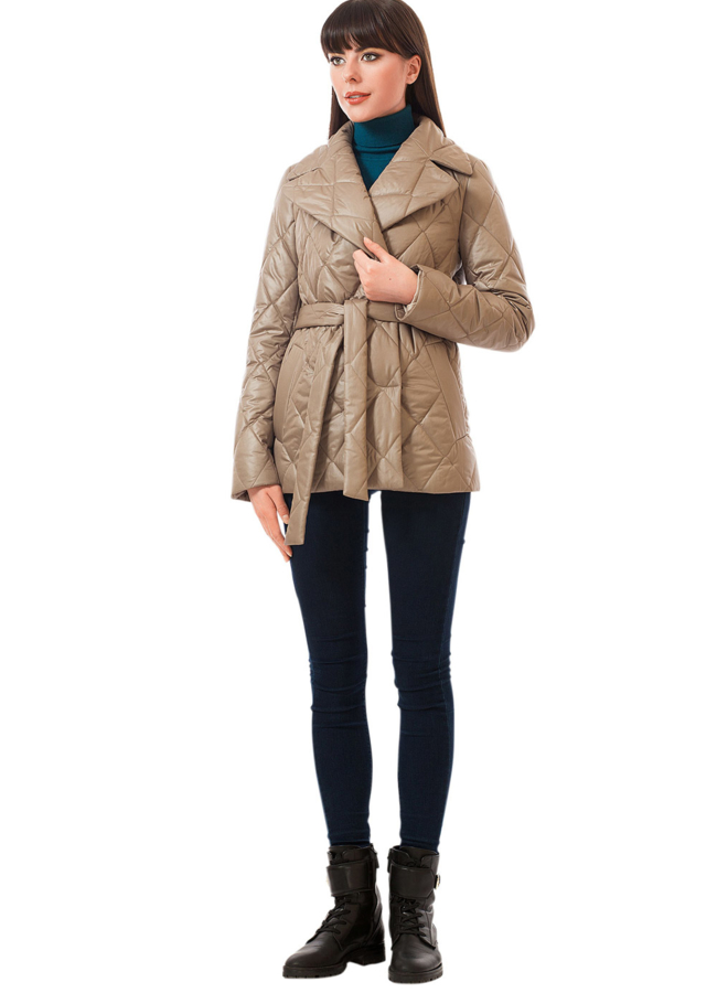 Пальто утепленное модель № BP-75 меха малина