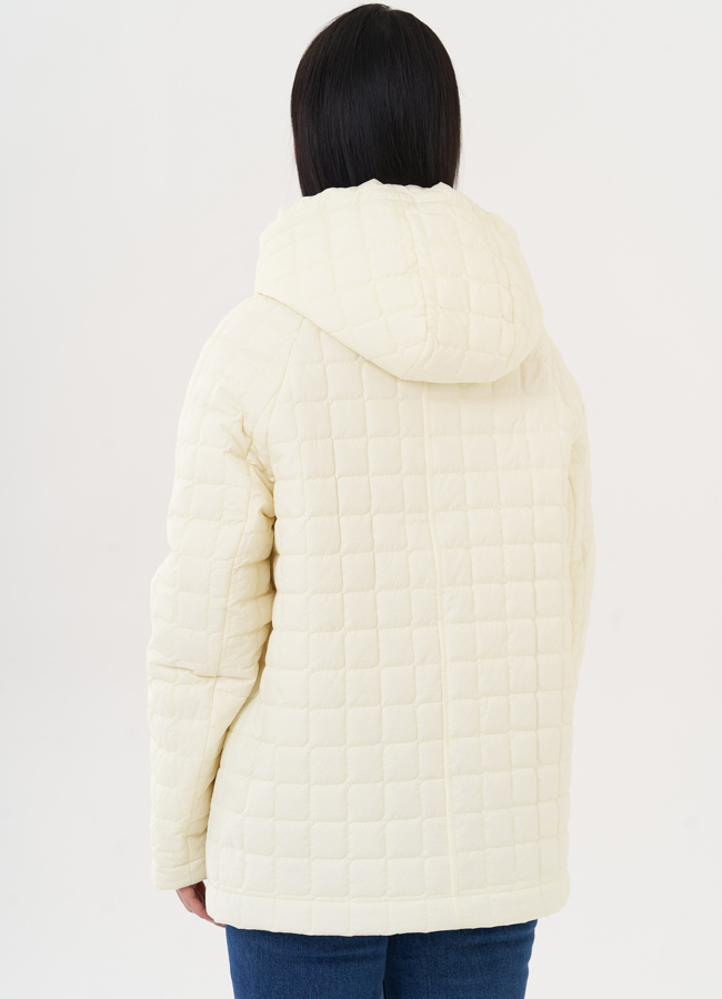 Женская куртка с капюшоном модель № 27014 универмаг малина