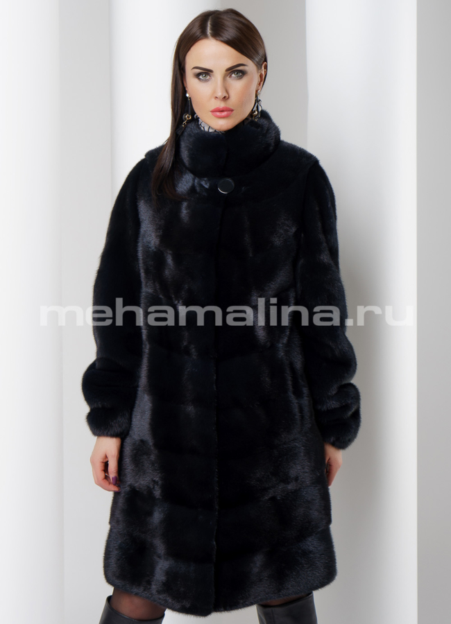 фото Шуба из скандинавской норки модель № S-523