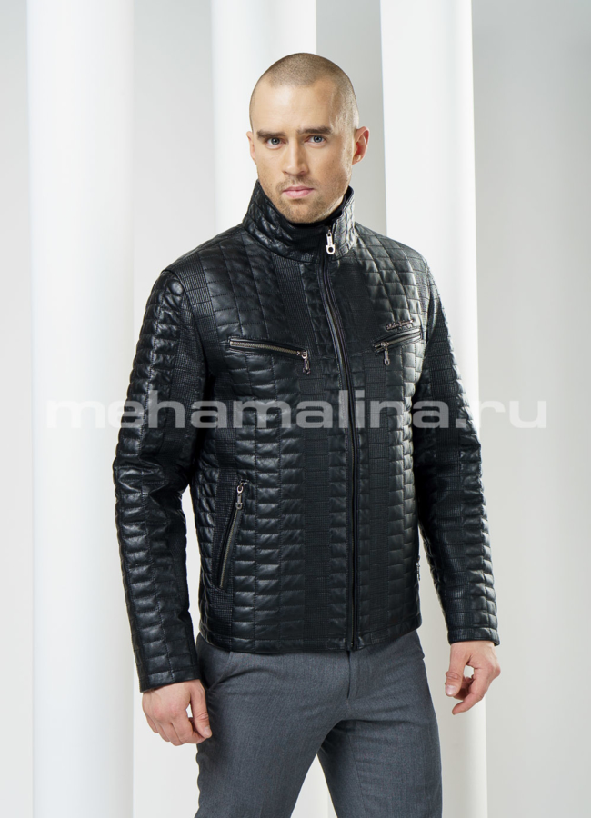 фото Кожаная куртка модель № KP-83