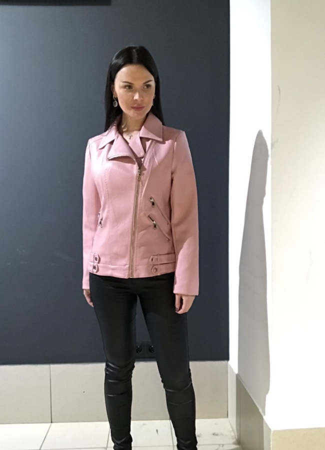 Куртка из эко кожи  модель № 031 в рассрочку