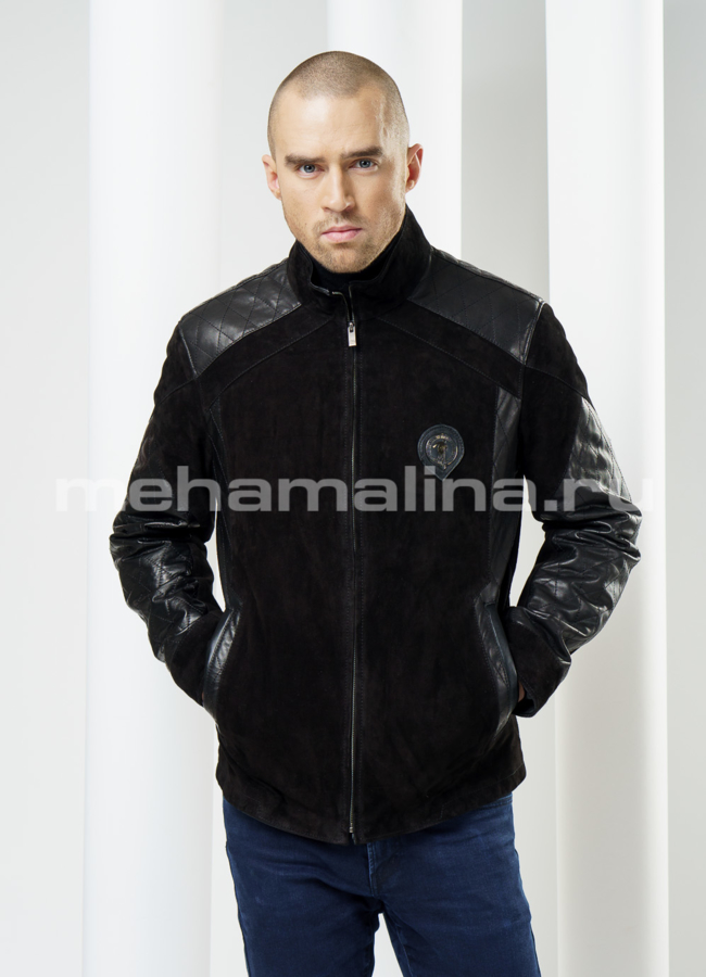 фото Куртка мужская из замши  модель № KP-85