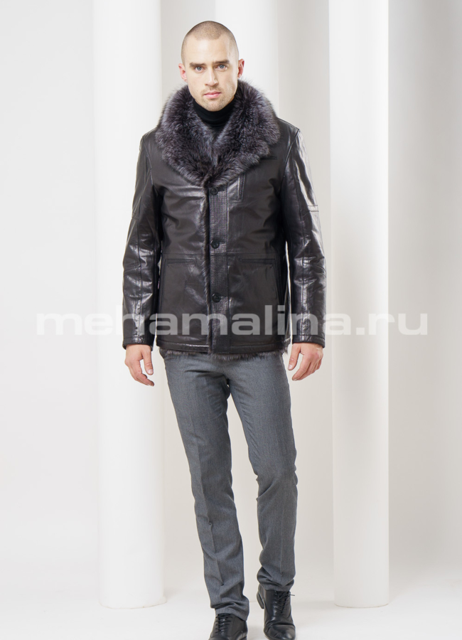 Дубленка мужская модель № DM-94 универмаг малина