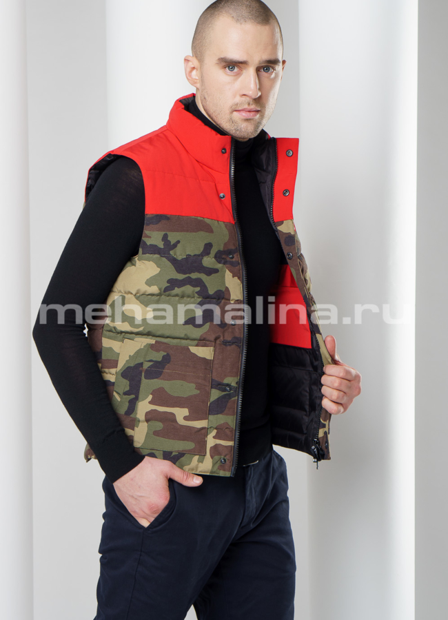 Жилет модель № KP-225 универмаг малина