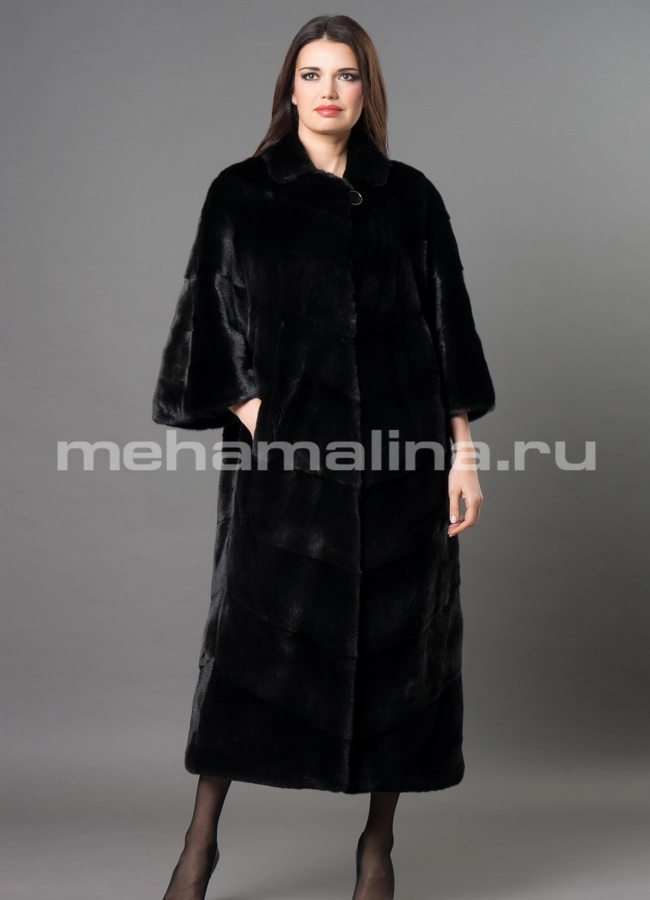 Шуба из норки nafa модель № S-664 в рассрочку