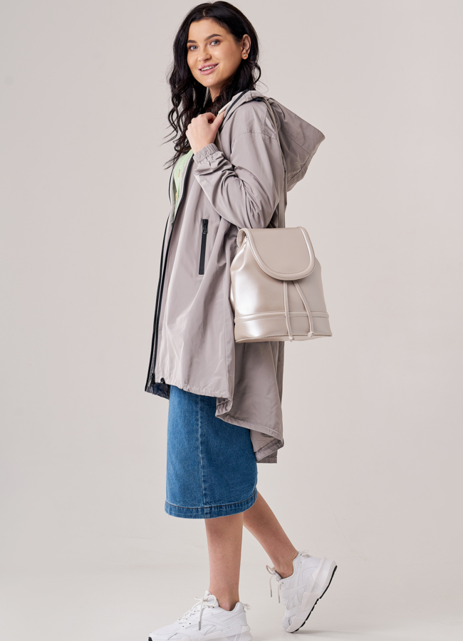 фото Рюкзак женский из эко кожи розового цвета модель № ZR 5819-2