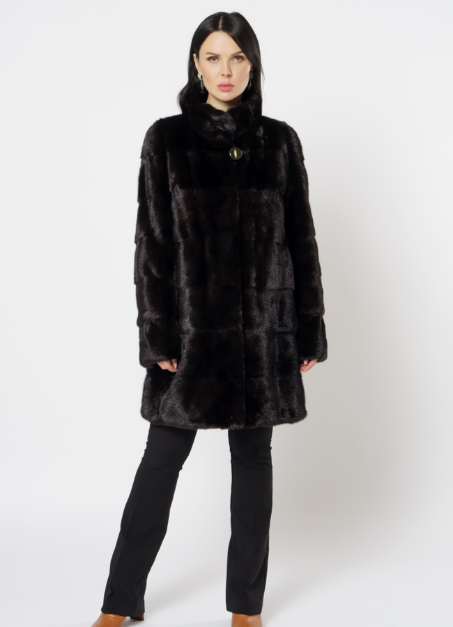 фото Норковая шуба  модель № S-527