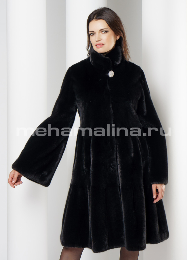 Шуба из греческой норки модель № S-645 универмаг малина
