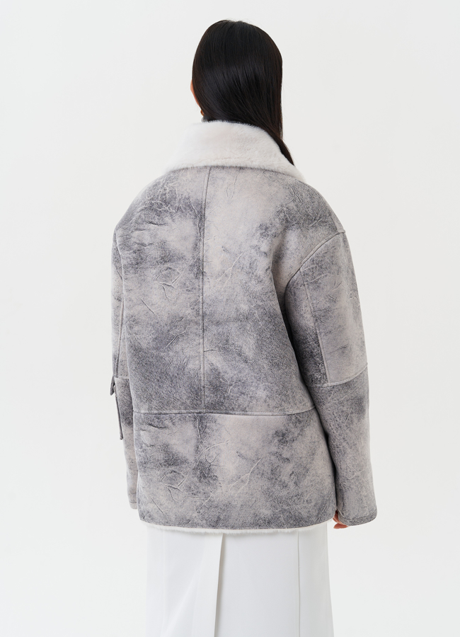 Женская дубленка 