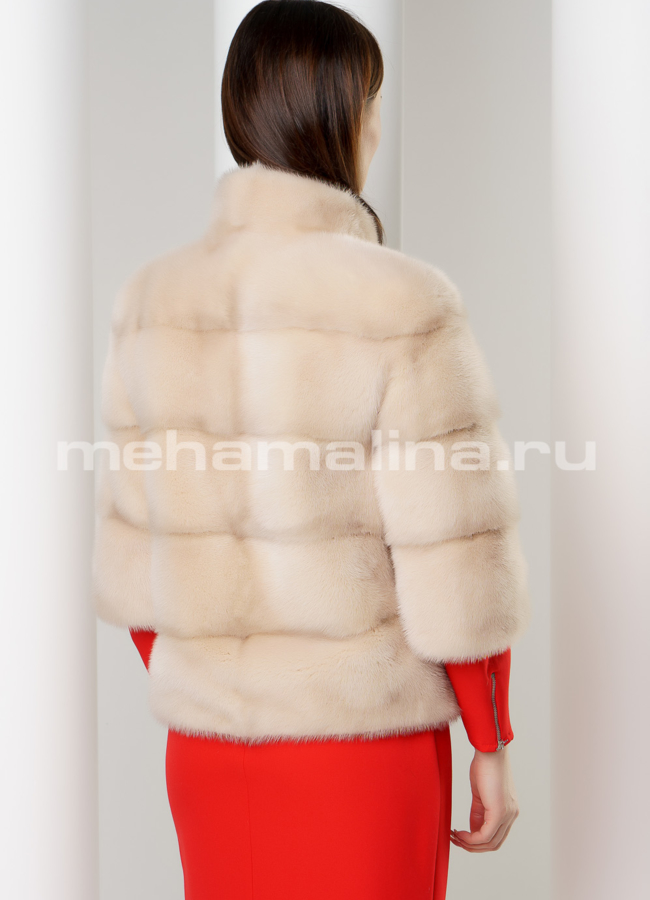 Шуба из норки автоледи модель № S-600 в кредит