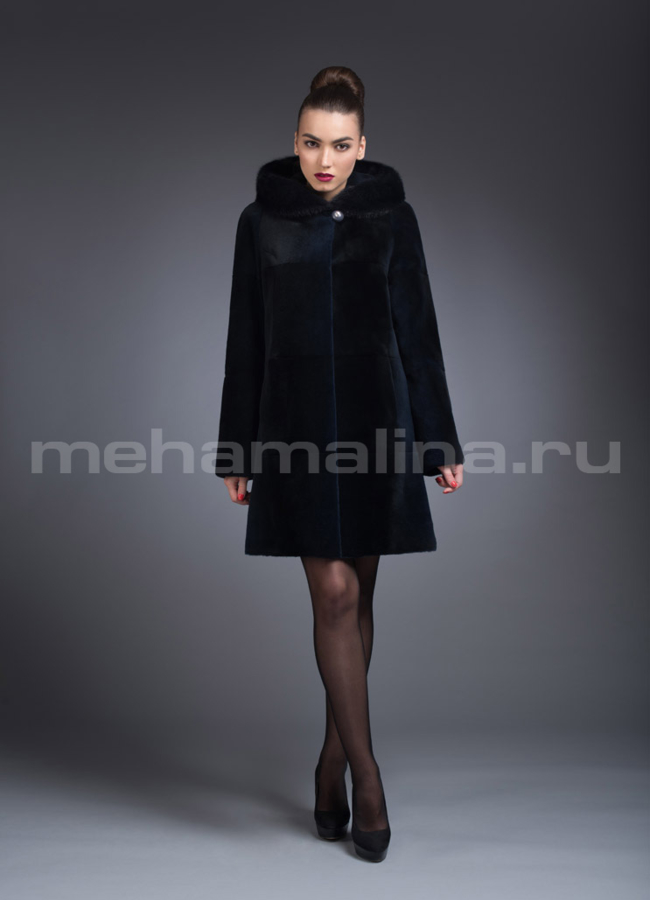 Шуба из нутрии 