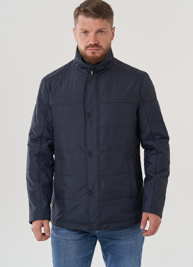 Куртка мужская с воротником стойка модель № 82284 в рассрочку