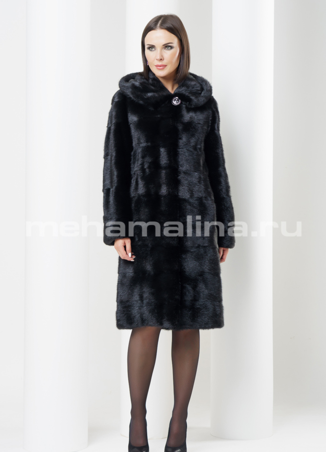Норковая шуба модель № S-439 в рассрочку