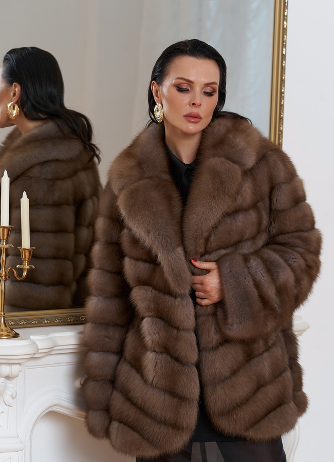 Шуба из куницы модель № 26265 универмаг малина Шуба из куницы модель № 26265 универмаг малина